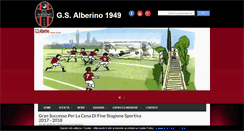 Desktop Screenshot of gsalberino.it